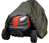 Cubierta de cortadora de césped Cubierta impermeable de césped de lona de invierno Cubierta de tractor de césped Cortadora de polvo de jardín Cubie...