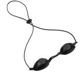 1 pieza de gafas de protección ocular sombra de protección ocular máscara de ojos UV cama de bronceado protector de seguridad ocular Negro
