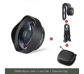 Ulanzi 10x Macro Phone Camera Lens Universal Lens para Iphone 12 Pro Max / 11 / xs Max / xr / xs Max All Android Smartphone Phone Lens