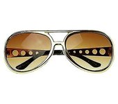 Rey De Las Gafas De Sol De Aviador Del Rock And Roll Para Adultos,hww