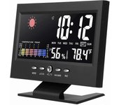 Alarma digital 8 en 1 Estación meteorológica Reloj Calendario Temperatura Humedad Kit de monitor