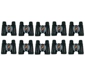 10pcs Niños Mini Telescopio Binocular Juguete Con Brújula Mini Telescopio Juguete