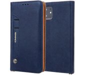 Cubierta De La Cartera De Cuero Auto Absorbida De Grano De Litchi CMAI2 Para Iphone (2019) 6,1 Pulgadas-Negro