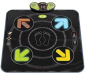 Alfombra de baile, ilumina la almohadilla de baile con Bluetooth inalámbrico o música incorporada