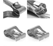 Juego de 2 Cortaparabrisas Clip de enlace Brazos limpiaparabrisas Kit de clip de reparación 33x22mm Motor Linkage Clip de reparación