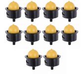 Paquete de 10 Bulbo de Cortadora de Césped T475 de Carburador para Y Reemplazo del Motor del Motor del Soplador de la Cortadora de Césped Stratton ...