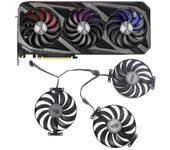 Ventilador de enfriamiento de tarjeta gráfica de 7 pines de 95 mm para Asus Rog Strix Rtx 3060 3070 3080 Ti