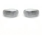Luz de Intermitente Lateral Compatible Honda Civic City CR-V FIT 2002-2014 Blanco