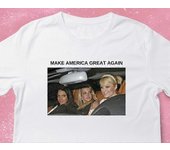 Camiseta Make America Great Again | París Hilton | Britney Spears | Lindsay Lohan - España | Camiseta Aethetic de los 90 | Camiseta estética Y2K-LT...