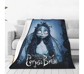 Corpse Bride Micro Suave Manta de vellón Toda la temporada Mantas ligeras difusas para el hogar de la empresa de oficina C-SYS2373 76x102cm 40x30in