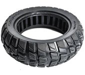 Accesorios de reemplazo de scooter eléctrico con neumático sólido de 10 pulgadas 10X2.70-6.5 Negro