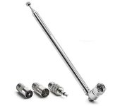 Para Bose Wave F tipo antena de radio Fm antena telescópica 3.5mm adaptador conector * 1 * 1