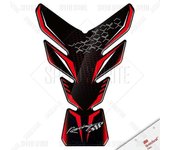 Calcomanía protectora de la etiqueta engomada de la almohadilla del tanque de la motocicleta 3D para Kawasaki 400 Z900 Z1000 zx6r er6n 650 z750 z80...