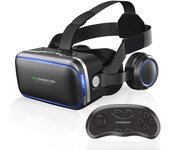 Auriculares Vr compatibles con teléfonos Iphone y Android, sistema de gafas de juego 3D de realidad virtual, gafas de realidad virtual 3D