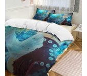 juego de cama SX574 Los Siete Pecados Capitales Juego de Cama de 3 Piezas Cálido Y Cómodo Juego De Cama Con Funda Nórdica Suave Varios tamaños para...