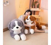 50-100cm Border Shepherd Juguetes Peluche Muñeca de peluche Respaldo suave Cama Cojín Habitación Decro Niño Sleeping Doll marrón 50cm
