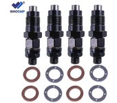 4pcs/lot Nuevos inyectores de combustible diesel 16600-63g21 para Nissan Navara Qd32 D22 3.2l Reemplazo del motor Pa