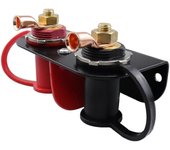CP-4057 Terminal de poste de puente de batería remota M10 Terminales de batería remota 250A para UTV ATV Camiones Coche RV Barco Yate Como se muestra