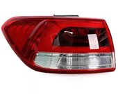 Para Kia Sorento L 2015 2016 2017 2018 Coche LED Parachoques trasero Luz trasera Luz de freno Luz de freno Luz trasera exterior Luz trasera 92401-C...