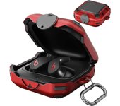 Para estuche para Beats Fit Pro 2021 con Secure Lock Cubierta protectora rígida antiarañazos que absorbe los golpes de cuerpo completo Compatible c...