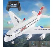 Airbus A380 Rc Avión Drone Juguete Plano de control remoto 2.4g Avión de ala fija Modelo de avión al aire libre para niños Niño Aldult Regalo