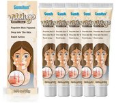 5x Crema reparadora de la piel para el vitíligo, crema para el tratamiento del vitíligo, elimina las manchas blancas de la piel y mejora la pigment...