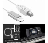 Lightning To Type-b Midi Keyboard Converter Cable USB 2.0 para Iphone 7 8 X Ipad