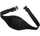Micrófono Bolsa de aeróbicos Mini bolsa de entrenamiento inalámbrica Extensor de portador ajustable Cinturón portátil Poliéster Cinturón de micrófo...