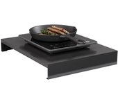 Cubierta protectora de la estufa de gas, soporte de cubierta superior de la estufa de cocina de acero inoxidable para enfriador de inducción de oll...