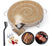 Generador de humo frío para pescado y carne - Parrilla Barbacoa - Incluye cepillo de limpieza