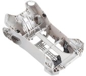 Para Mini 4 Pro Drone Middle Frame Shell Repair Piezas de repuesto para Mini 4 Pro Drone Accesso gris
