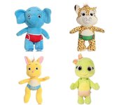 4 piezas 5 piezas Word Party Muñeco de peluche Tilly Lulu Bailey Kip Franny Animal de peluche Niños Juguete educativo Sof Conjunto 4pcs