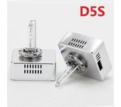 Bombilla D5S de luz de xenón para coche HID de 2 piezas Cabeza de bombilla HID genuina D5S 6000K 25W 12V HID 6000 K