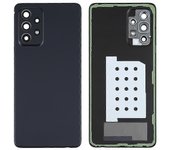 Para Samsung Galaxy A52s 5G A528 / A52 5G A526 / A52 4G A525 Carcasa de batería con pegatina adhesiva Multicolor Black