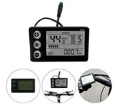 Bicicleta eléctrica S866 24-48V LCD Display Meter Panel de control para E-bike Scooter