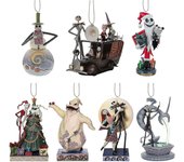 Adorno de árbol de Navidad Pesadilla antes - Colgante acrílico Jack Skellington para decoración navideña