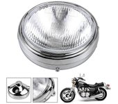 Faro delantero y cubo Faros delanteros completos para Honda Cb650 Cb 650 650 Nighthawk 650 Street Cb750 Cb900 Cb1000 Gl1100-Good