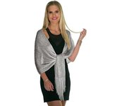 chales y abrigos para vestidos de noche, chales y abrigos de mujer, chales de vestir y abrigos para ropa de noche - plata