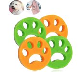 4 piezas de lavadora reutilizable Hair Catcher Viscous Hair Cleaning