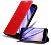 Oppo A53 MEIZU M6 Case - Funda protectora con función de soporte y ranura para tarjetas CAFÉ MARRÓN