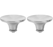 Perilla de horno holandés de 2 piezas, perilla de reemplazo de la tapa de la olla de acero inoxidable para Le Creuset / para Aldi / para Lodge