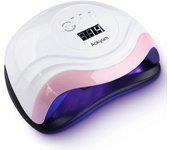 Mintian Lámpara secadora de uñas de 168 W, lámpara LED UV Aokyom para uñas, lámpara de uñas profesional con temporizador 10/30/60/99s y para todos ...