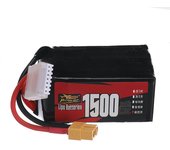 ZOP Power 6S 22.2V 1500mAh 120C 33.3Wh Batería LiPo XT60 Enchufe para SpeedyBee Master 5 V2 RC FPV Raci