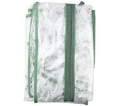 Nueva cubierta de reemplazo reforzada con PVC de invernadero Cubierta de PVC transparente 69*49*187