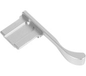 Empuñadura metálica para el pulgar de la cubierta de la zapata para X100F X100T X70 X30 X-E3 X-A1 X-A2 X-A3 X-A5 X-M1 XA3 XE3 Silve Plata