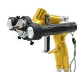 Pistola de pulverización Luz Led Herramienta de pintura para automóvil Pistola de aire Aerógrafo Pistolas de pulverización Iluminación Nuevo