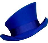 Sombrero de copa asimétrico Sombrero de lana Mujer Sombrero unisex Steam Sombrero punk Sombrero de copa Cinta de moda Sombrero decorativo con cubie...