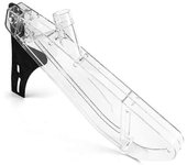 Cubierta protectora de la sierra de mesa, carcasa de carpintería antipolvo para sierras de mesa de 7-12 pulgadas Transparente