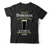 Camiseta Hello Darkness ROCKINSTONE L