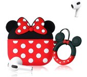 Ubiuo Airpods 3ª Generación Estuche Lindo 3D Encantador Único Dibujos Animados para Airpod 3 Funda de silicona Divertido Divertido Diseño Fresco Es...